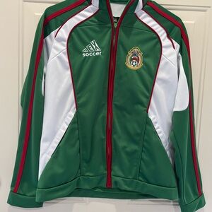 Kids Mexico soccer jacket L